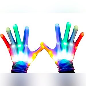 LED Flashing Gloves